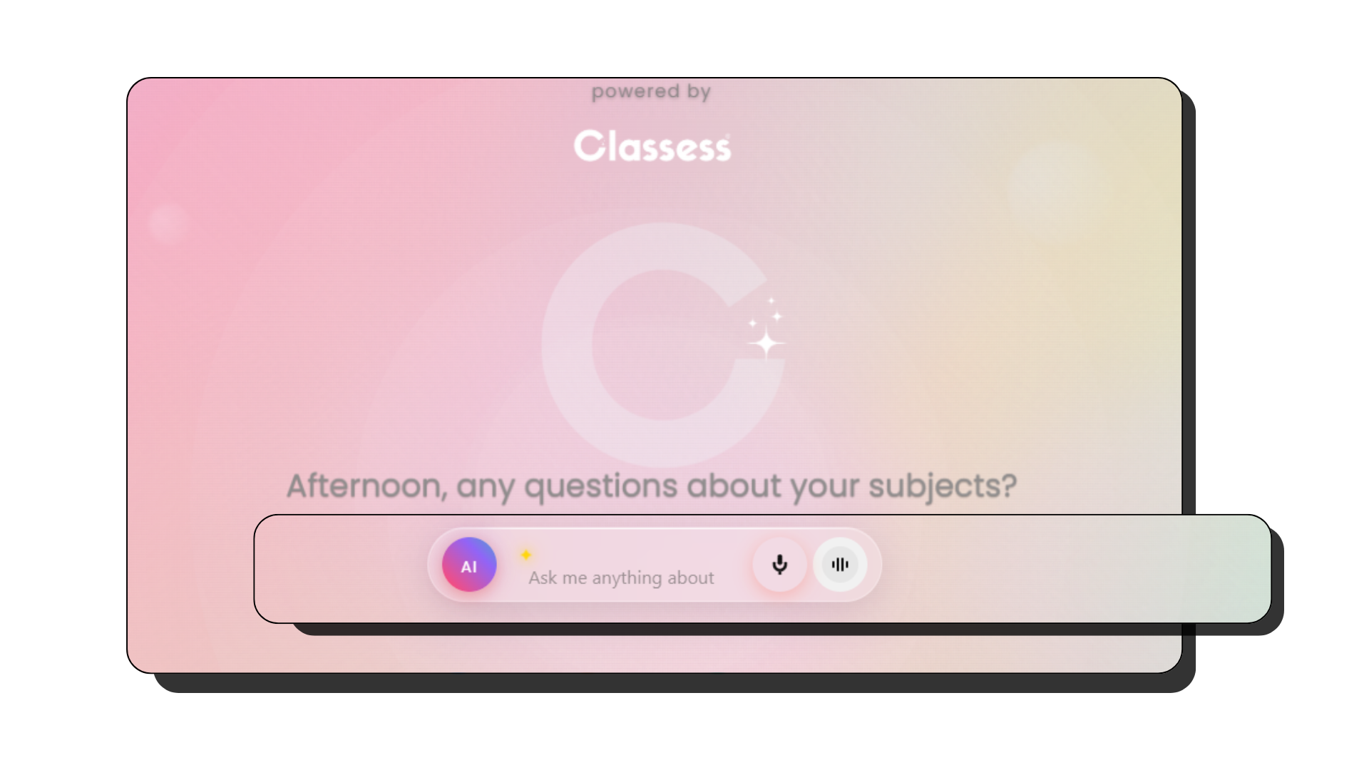 Voice AI assistance